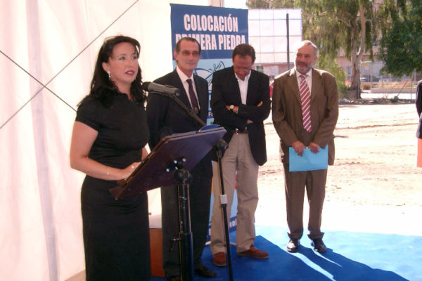 Primera piedra del CFI Gabriel Pérez Cárcel