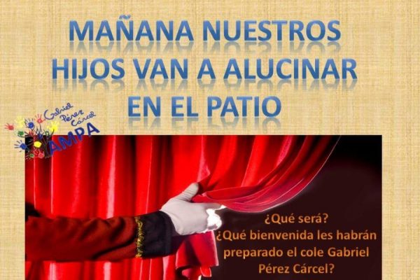 NUESTRA AMPA CASI REVELA EL SECRETO …..SORPRESA EL PRIMER DÍA DE CLASE¡¡¡