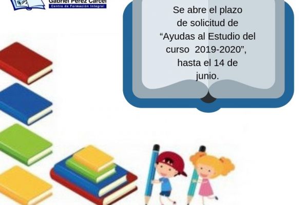 AYUDAS AL ESTUDIO CURSO 2019-2020