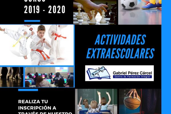 ACTIVIDADES EXTRAESCOLARES CURSO 2019-2020
