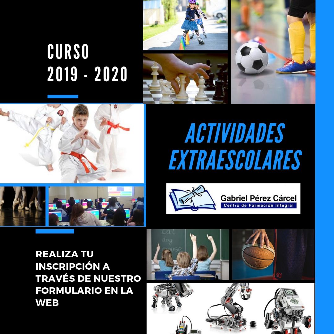 ACTIVIDADES EXTRAESCOLARES CURSO 2019-2020