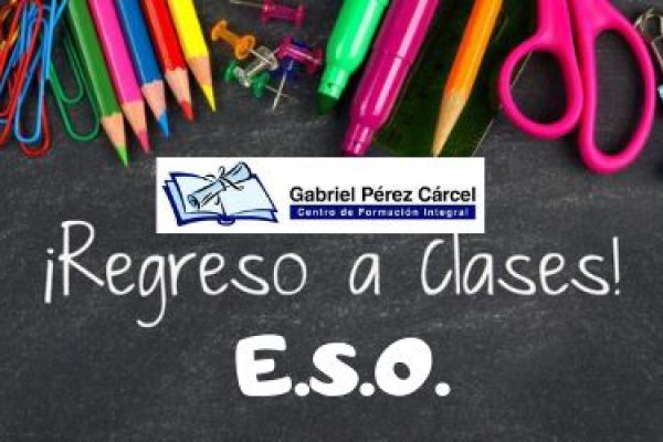 INICIO DE CURSO EN EDUCACIÓN SECUNDARIA