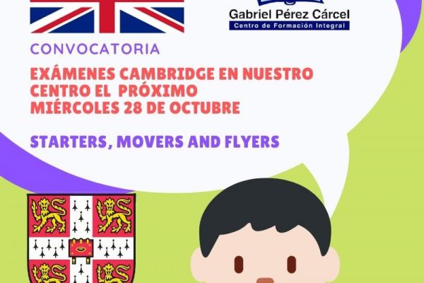 EXÁMENES CAMBRIGDE 2020