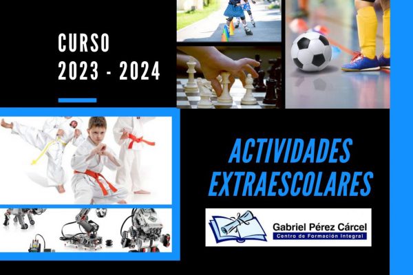 ACTIVIDADES EXTRAESCOLARES CURSO 2023-2024