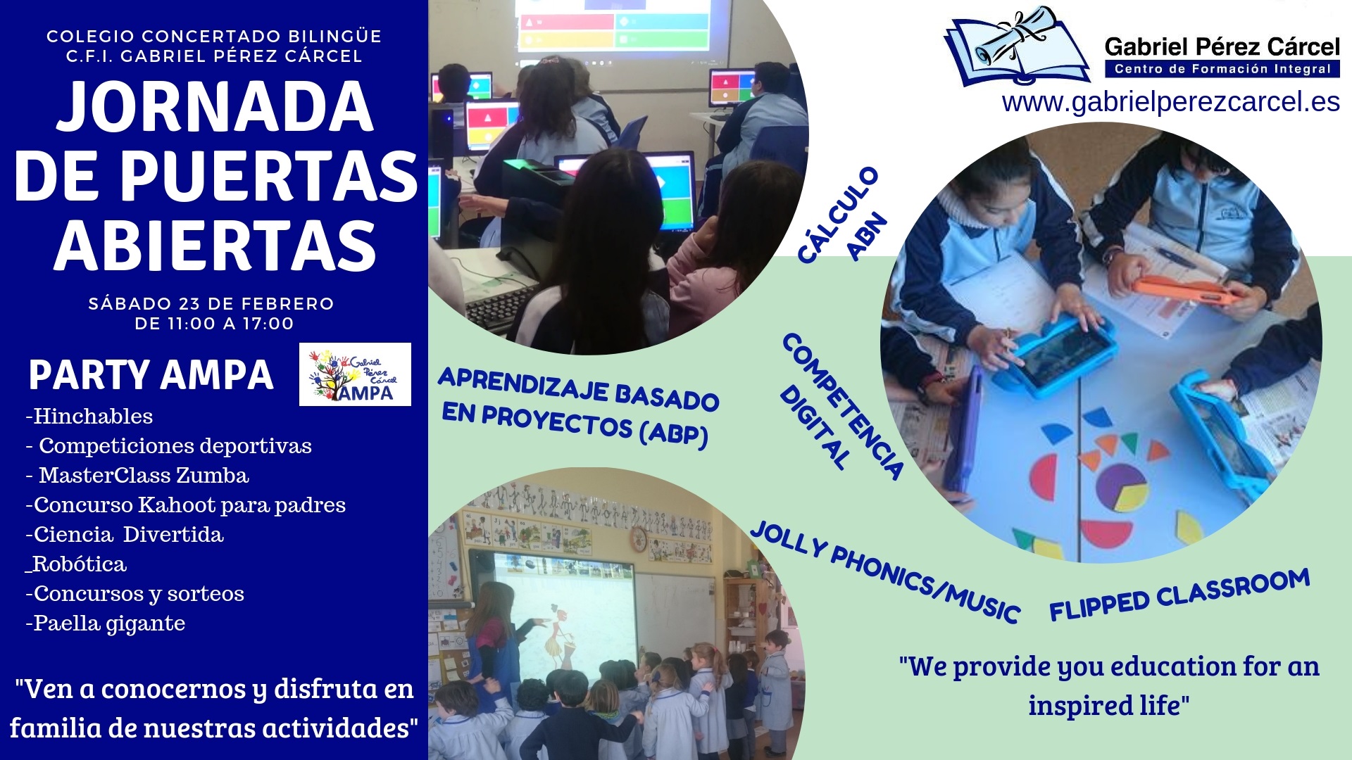 JORNADA DE PUERTAS ABIERTAS