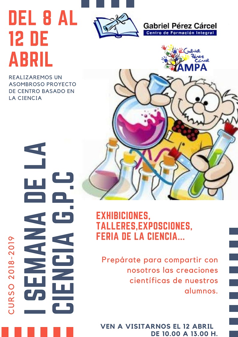 ¡¡MÁXIMA EXPECTACIÓN¡¡:  SEMANA DE LA CIENCIA