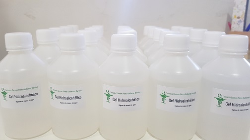 NOS GUSTA PREVENIR, DOTAMOS A TODAS NUESTRAS AULAS DE GEL DESINFECTANTE