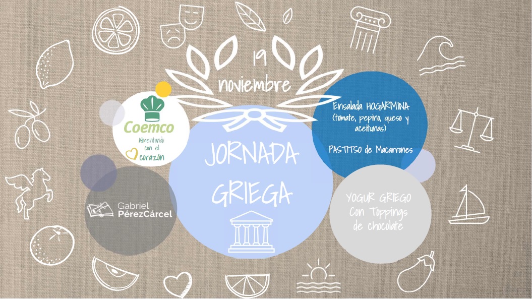 FIESTA GRIEGA EN NUESTRO COMEDOR