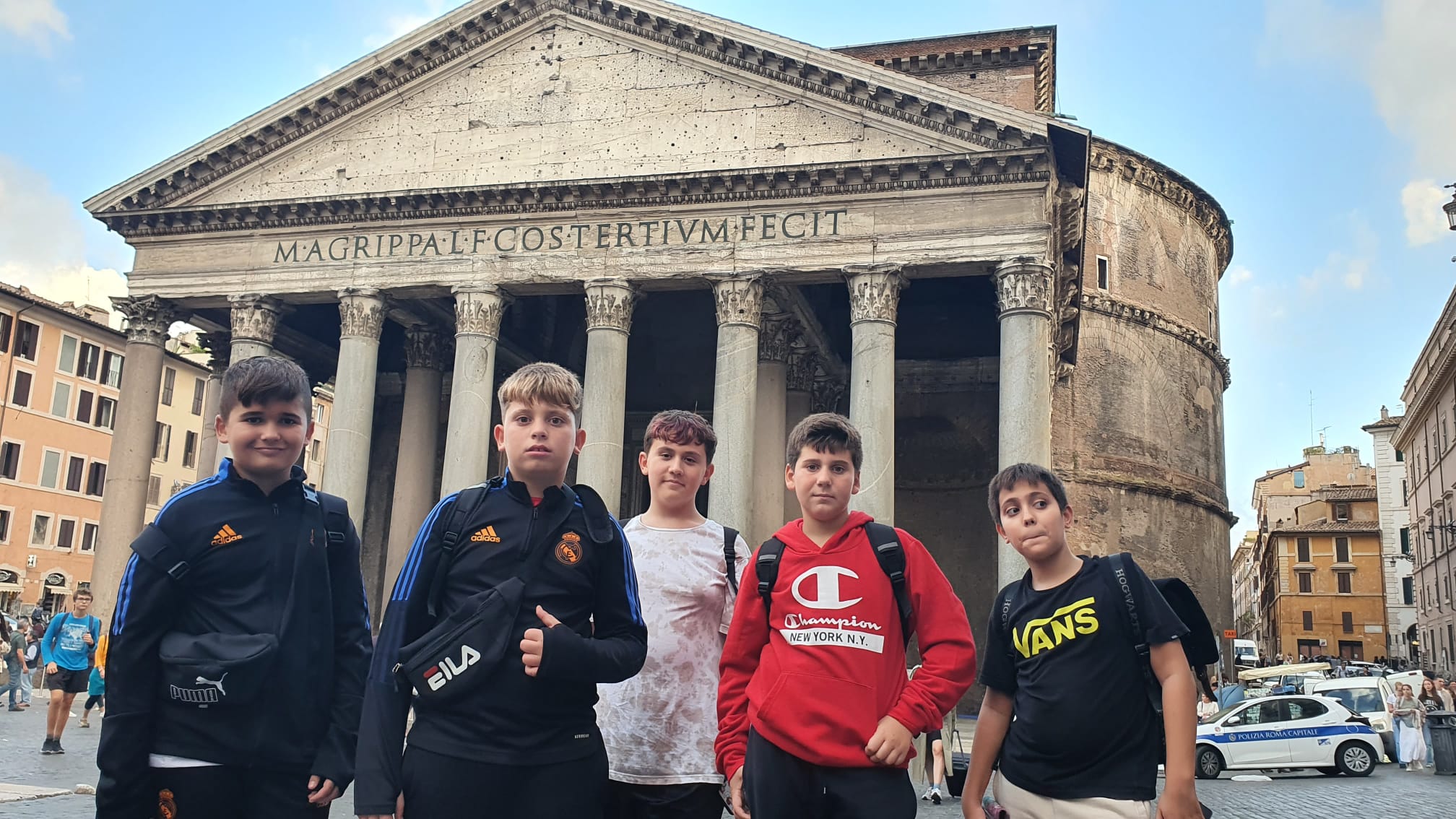 ERASMUS +   «The Face Behind The Mask», en Roma
