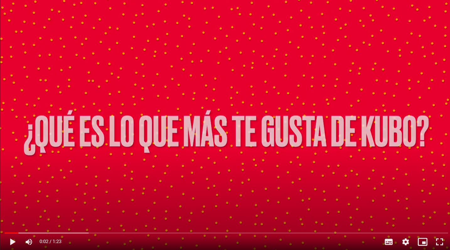 NUESTROS PEQUES NOS CUENTAN QUE ES LO QUE MÁS LE GUSTA DE KUBO