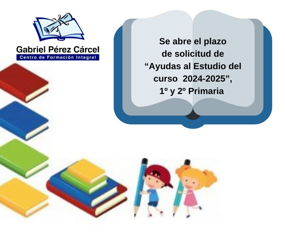 BECAS AYUDAS AL ESTUDIO PARA EL ALUMANDO DE 1º Y 2º DE PRIMARIA