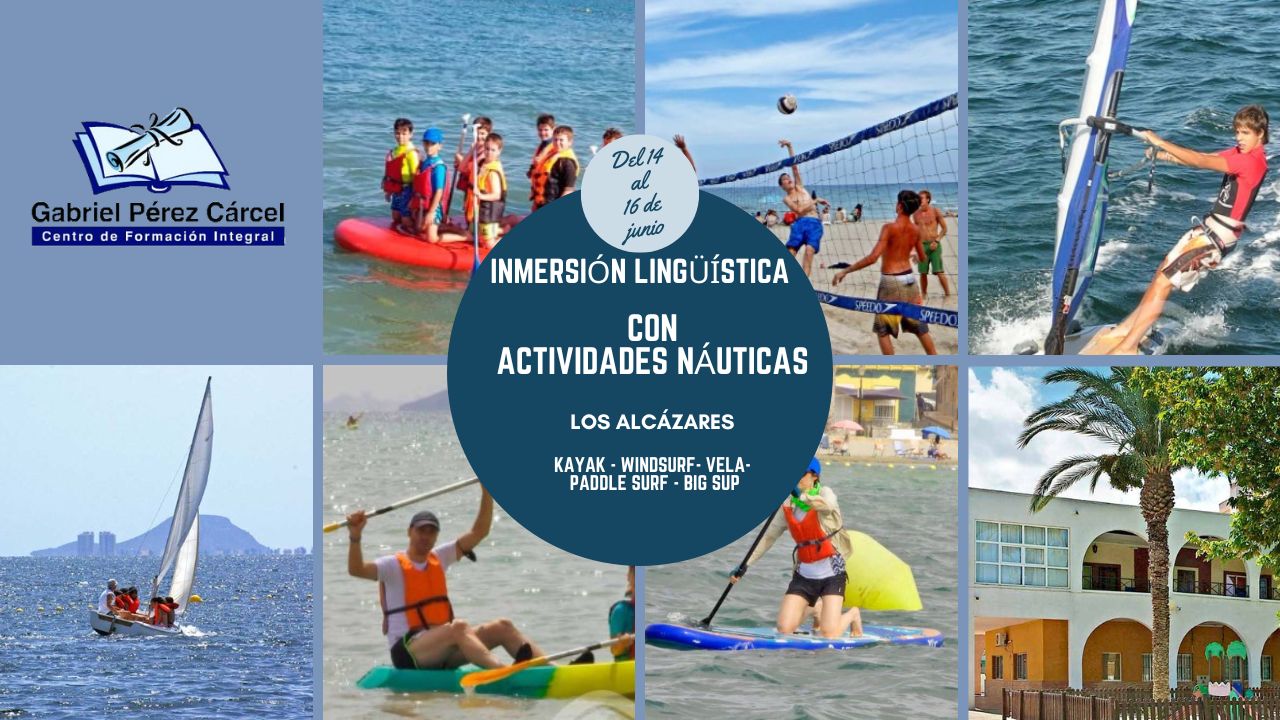 INMERSIÓN LINGÜÍSTICA CON ACTIVIDADES NÁUTICAS