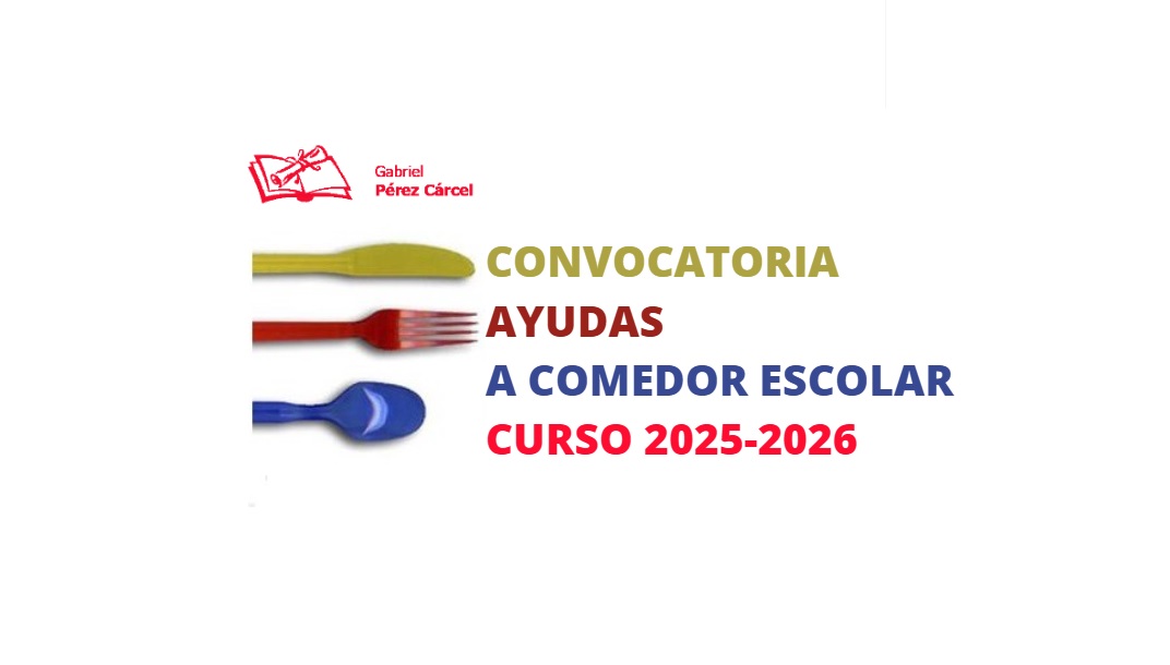 CONVOCATORIA AYUDAS A COMEDOR CURSO 2025-2026
