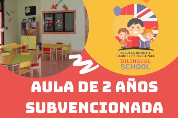 AULA DE 2 AÑOS SUBVENCIONADA