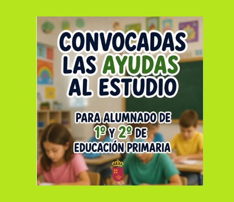 AYUDAS AL ESTUDIO PARA 1º Y 2º DE PRIMARIA
