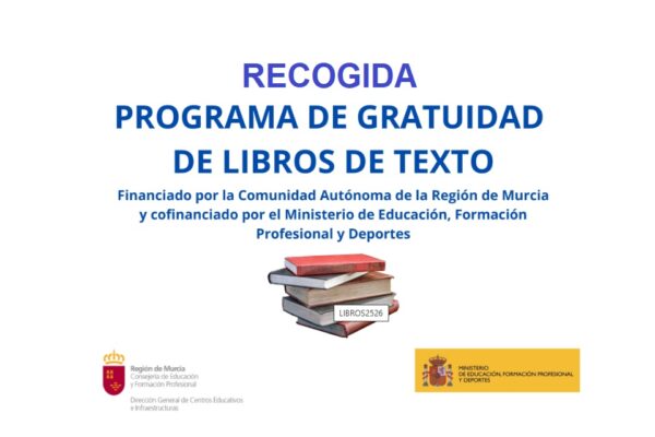 RECOGIDA LIBROS – PROGRAMA GRATUIDAD CURSO 25-26